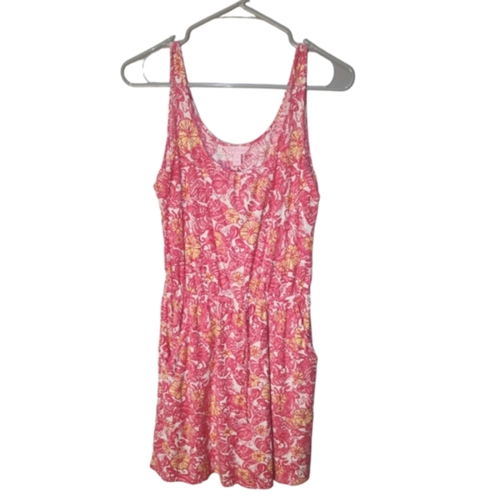 Lilly Pulitzer Kora Mini Dress Chum Bucket Print. Size S - Picture 2 of 11